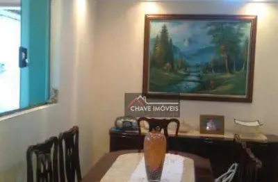 Sobrado com 3 dormitórios à venda, 100 m² por r$ 690.000,00 - macuco - santos/sp