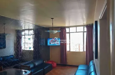 Apartamento com 2 dormitórios à venda, 115 m² por r$ 639.000,00 - gonzaga - santos/sp