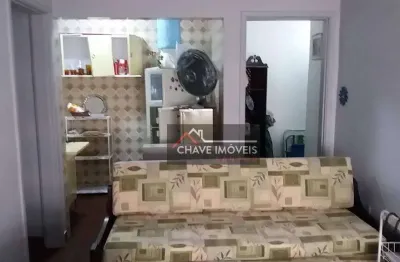 Apartamento com 1 dormitório à venda, 50 m² por r$ 511.000,00 - boqueirão - santos/sp