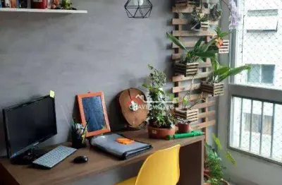 Apartamento com 2 dormitórios à venda, 66 m² por r$ 235.000,00 - josé menino - santos/sp