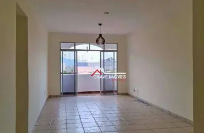 Apartamento com 2 dormitórios para alugar, 112 m² por r$ 4.400,02/mês - aparecida - santos/sp