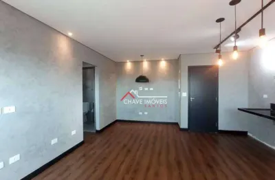 Apartamento à venda, 42 m² por r$ 420.000,00 - macuco - santos/sp