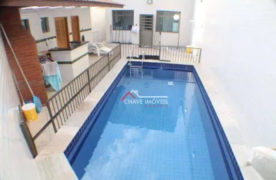 Sobrado com 3 dormitórios à venda, 300 m² por r$ 2.235.000,00 - boqueirão - santos/sp