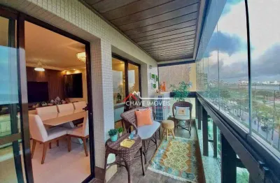 Apartamento com 2 dormitórios à venda, 185 m² por r$ 2.100.000,00 - pompéia - santos/sp