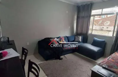 Apartamento com 1 dormitório à venda, 60 m² por R$ 360.000,00 - Aparecida - Santos/SP