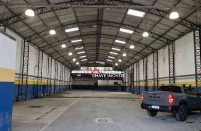 Galpão à venda, 1100 m² por r$ 6.000.000,00 - centro - santos/sp