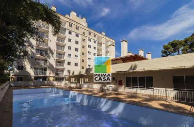 Apartamento com 2 dormitórios à venda em condomínio clube, no atuba, em pinhais