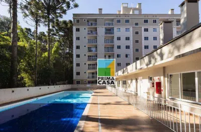 Apartamento com 2 dormitórios à venda, 47 m² por r$ 261.900 - em condomínio clube no atuba, pinhais/pr