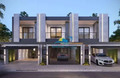 Casa com 1 suíte + 2 quartos - 2 vagas - 500m da praia