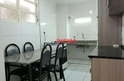 Apartamento com 2 dormitórios à venda, 92 m² por r$ 490.000,00 - gonzaga - santos/sp
