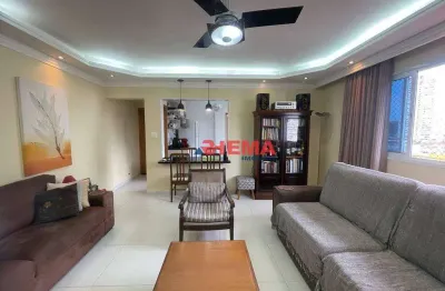 Apartamento com 2 dormitórios à venda, 90 m² por r$ 565.000,00 - marapé - santos/sp