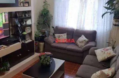 Apartamento com 2 dormitórios à venda, 65 m² por r$ 320.000,00 - vila nova - santos/sp