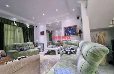 Sobrado com 4 dormitórios à venda, 210 m² por r$ 1.065.000,00 - estuário - santos/sp