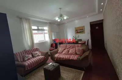 Apartamento com 2 dormitórios à venda, 100 m² por r$ 540.000,00 - embaré - santos/sp