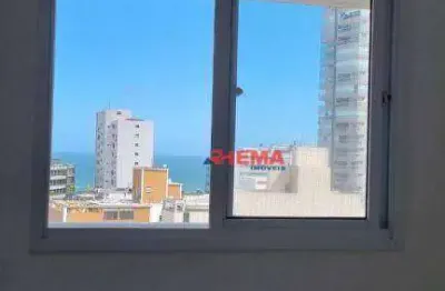Apartamento com 1 dormitório à venda, 58 m² por r$ 794.000,00 - boqueirão - santos/sp