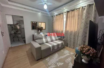 Apartamento com 1 dormitório à venda, 45 m² por r$ 360.000,00 - ponta da praia - santos/sp