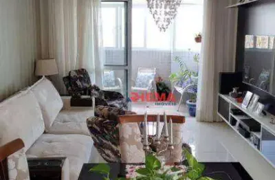 Cobertura com 3 dormitórios à venda, 150 m² por r$ 1.619.000,00 - gonzaga - santos/sp
