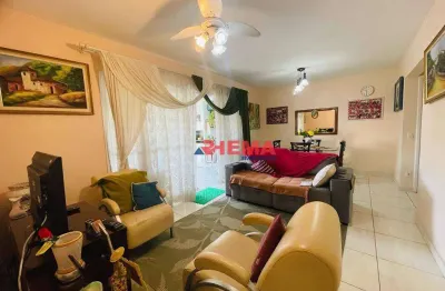Apartamento com 3 dormitórios à venda, 111 m² por r$ 930.000,00 - ponta da praia - santos/sp