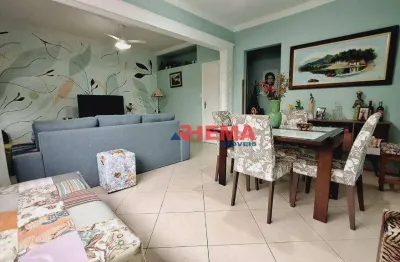 Apartamento com 2 dormitórios à venda, 64 m² por r$ 427.000,00 - aparecida - santos/sp
