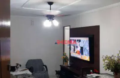 Apartamento com 3 dormitórios à venda, 72 m² por r$ 375.000,00 - aparecida - santos/sp