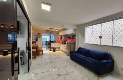 Sobrado com 4 dormitórios à venda, 231 m² por r$ 1.350.000,00 - ponta da praia - santos/sp