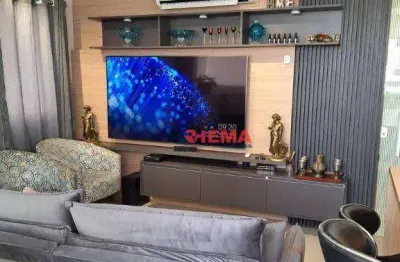 Apartamento com 2 dormitórios à venda, 70 m² por r$ 1.150.000,00 - gonzaga - santos/sp