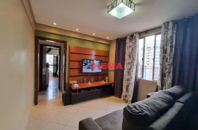 Apartamento com 3 dormitórios à venda, 86 m² por r$ 600.000,00 - aparecida - santos/sp