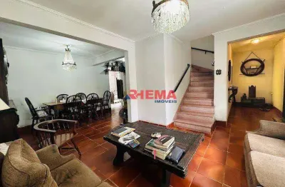 Sobrado com 3 dormitórios à venda, 110 m² por r$ 750.000,00 - boqueirão - santos/sp