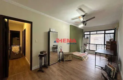 Apartamento à venda, 75 m² por r$ 460.000,00 - campo grande - santos/sp