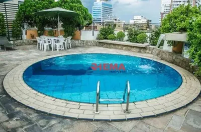 Flat com 1 dormitório à venda, 55 m² por r$ 430.000,00 - gonzaga - santos/sp