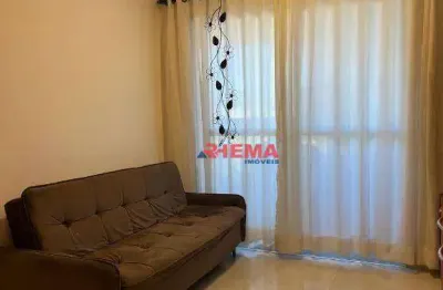 Apartamento com 1 dormitório à venda, 55 m² por r$ 759.000,00 - aparecida - santos/sp