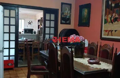 Sobrado com 4 dormitórios à venda, 291 m² por r$ 1.100.000,00 - encruzilhada - santos/sp
