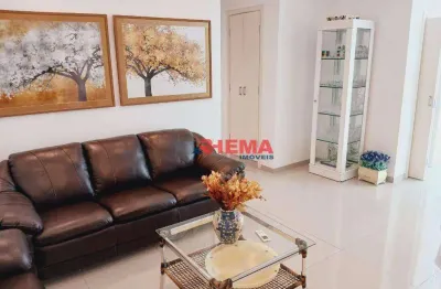 Apartamento com 2 dormitórios à venda, 74 m² por r$ 600.000,00 - pompéia - santos/sp
