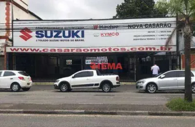 Loja para alugar, 820 m² por r$ 15.000,02/mês - boqueirão - santos/sp