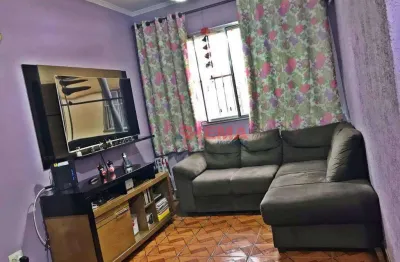 Apartamento com 2 dormitórios à venda, 67 m² por r$ 215.000,00 - saboó - santos/sp