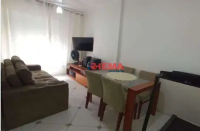 Apartamento com 1 dormitório à venda, 39 m² por r$ 365.000,00 - aparecida - santos/sp
