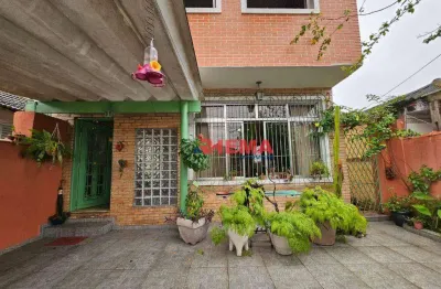 Sobrado com 3 dormitórios à venda, 183 m² por r$ 500.000,00 - santa maria - santos/sp