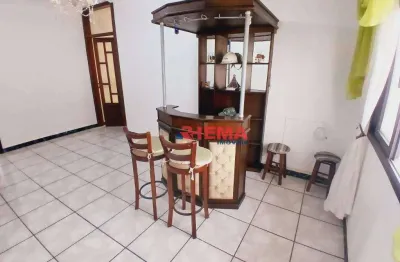 Apartamento com 3 dormitórios à venda, 137 m² por r$ 480.000,00 - pompéia - santos/sp