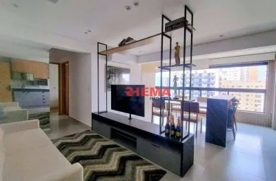 Apartamento com 2 dormitórios à venda, 65 m² por r$ 1.040.000,00 - ponta da praia - santos/sp