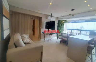Apartamento com 2 dormitórios à venda, 65 m² por r$ 1.100.000,00 - ponta da praia - santos/sp
