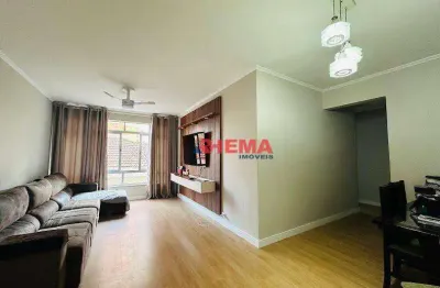 Apartamento com 2 dormitórios à venda, 102 m² por r$ 620.000,00 - ponta da praia - santos/sp