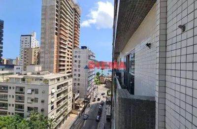 Apartamento com 3 dormitórios à venda, 121 m² por r$ 1.065.000,00 - ponta da praia - santos/sp