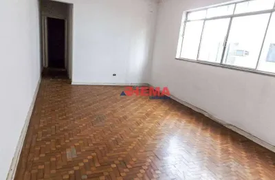 Apartamento com 3 dormitórios à venda, 120 m² por r$ 620.000,00 - embaré - santos/sp