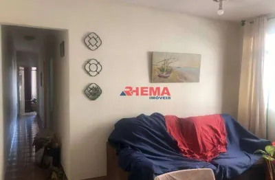 Apartamento com 3 dormitórios à venda, 90 m² por r$ 335.000,00 - vila mathias - santos/sp