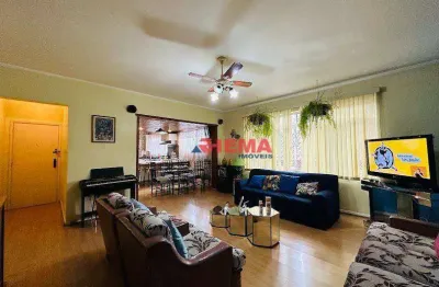 Apartamento com 3 dormitórios à venda, 152 m² por r$ 640.000,00 - gonzaga - santos/sp