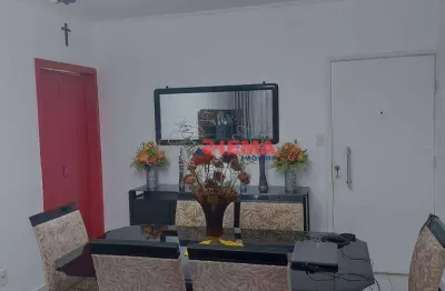 Apartamento com 2 dormitórios à venda, 80 m² por r$ 510.000,00 - gonzaga - santos/sp
