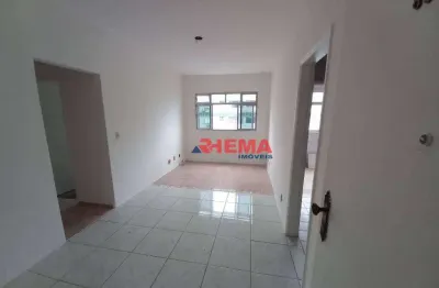 Apartamento com 1 dormitório à venda, 65 m² por r$ 350.000,00 - aparecida - santos/sp