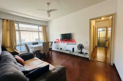 Apartamento à venda, 70 m² por r$ 530.000,00 - aparecida - santos/sp