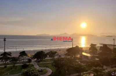 Apartamento com 2 dormitórios à venda, 85 m² por r$ 1.350.000,00 - aparecida - santos/sp