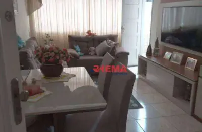 Apartamento com 3 dormitórios à venda, 91 m² por r$ 480.000,00 - aparecida - santos/sp